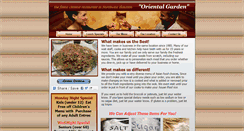 Desktop Screenshot of orientalgardenspring.com