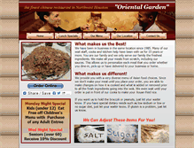 Tablet Screenshot of orientalgardenspring.com